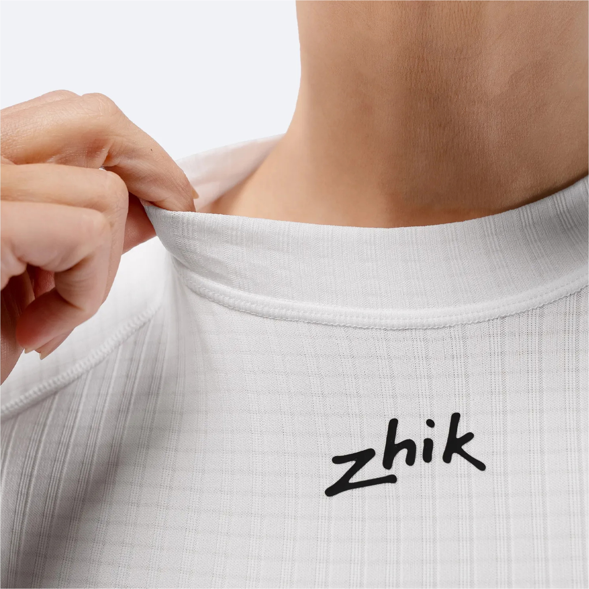 2026 Zhik Womens Active Base Layer Top DTP-0190-W-WHT - White